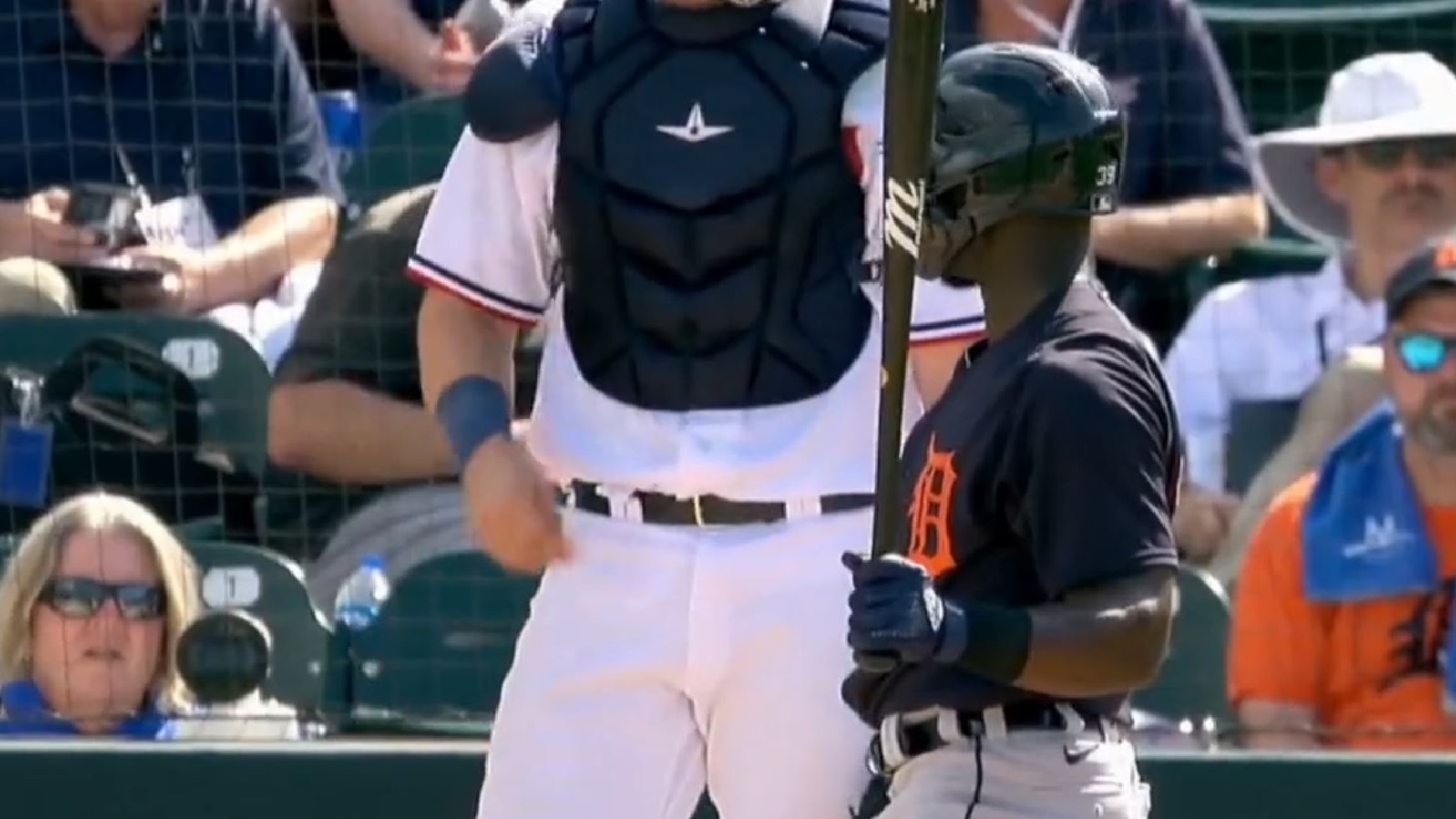 Twins: Grayson Greiner height video shows how tall catcher is