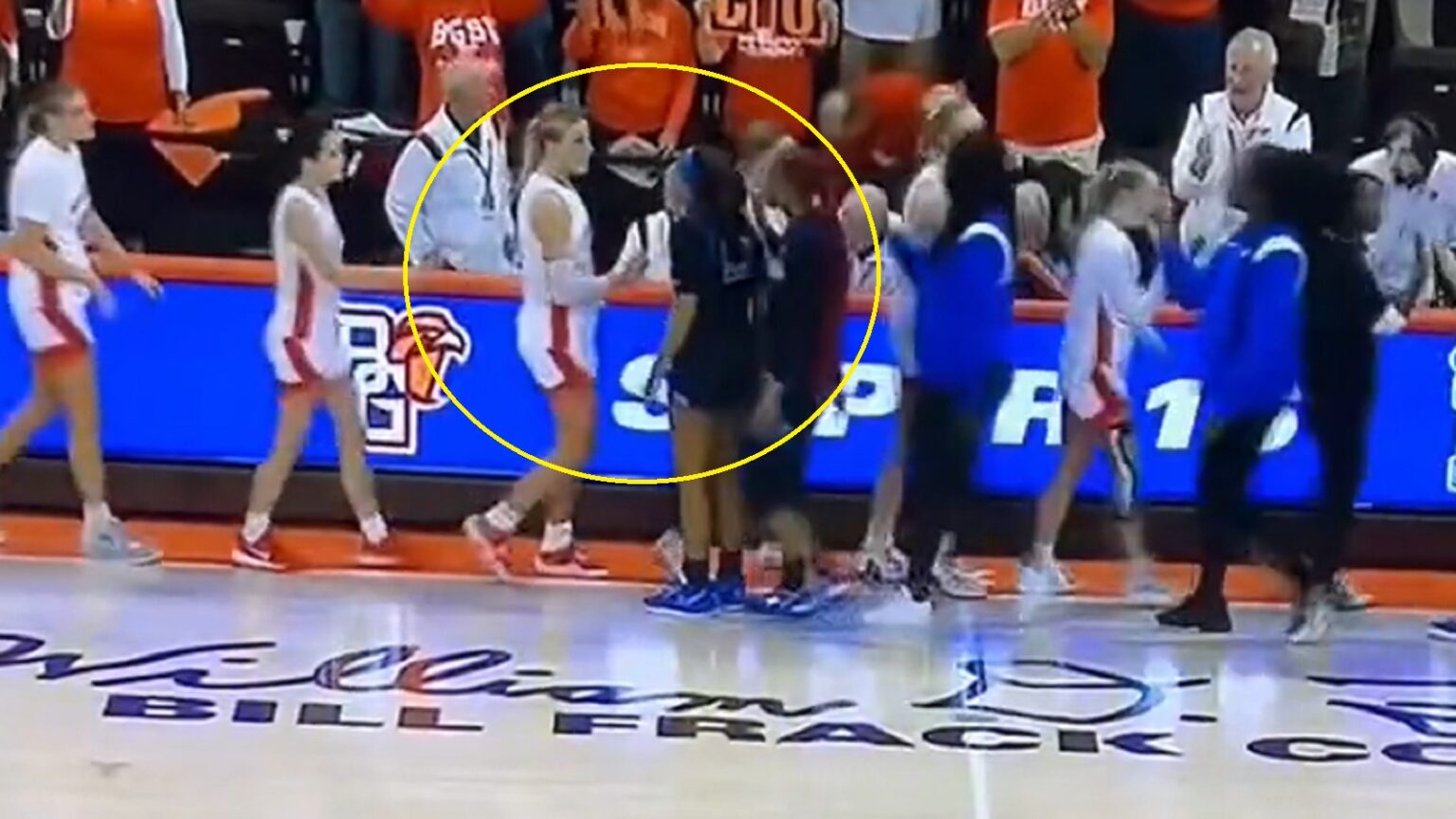 Memphis Player Punches Bowling Green Player After Wnit Game