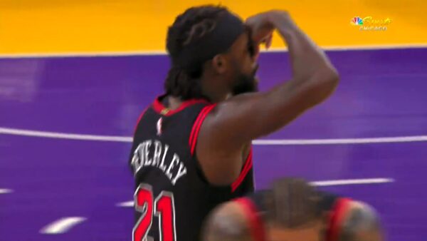 Patrick Beverley taunting the Lakers