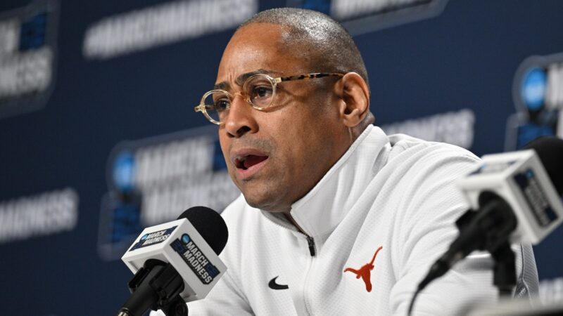 Rodney Terry at a press conference