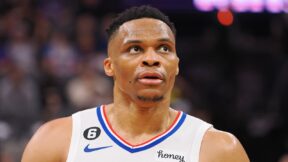 Russell Westbrook playing for the Clippers