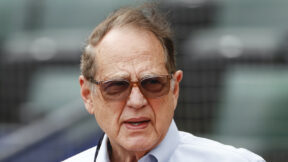 Jerry Reinsdorf at a White Sox game