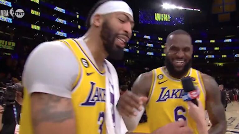 LeBron James Calls Out Anthony Davis For Messing Up End Of Lakers Game