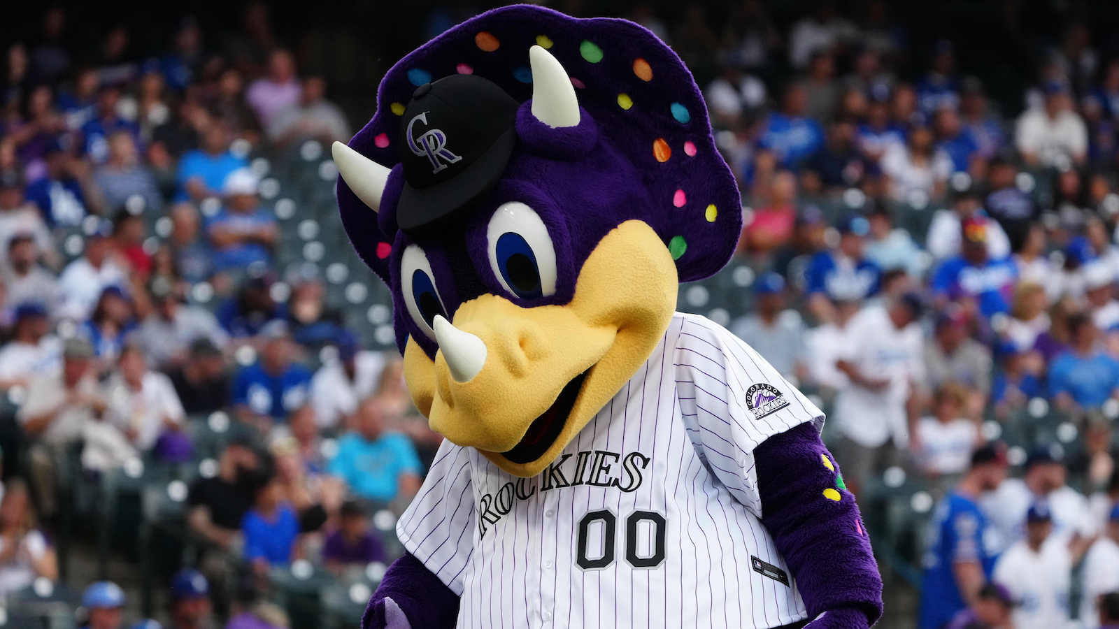 Fan TACKLES Colorado Rockies' mascot Dinger & 'could face assault charges'  as police investigate