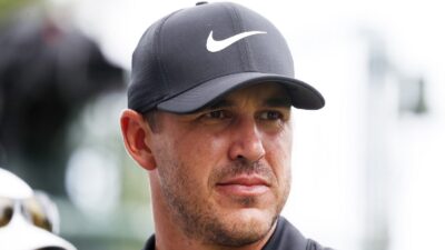 Brooks Koepka in a hat