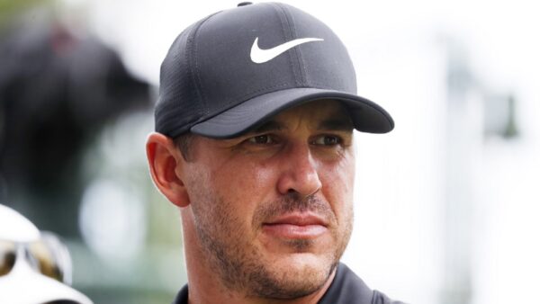 Brooks Koepka in a hat