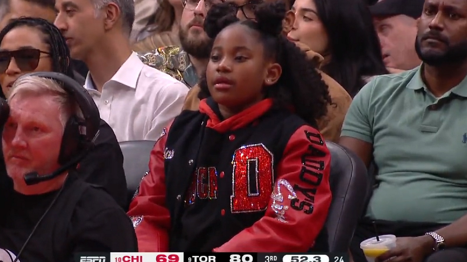 DeMar DeRozan's daughter is the real NBA MVP after causing the Raptors to  miss a million free throws, This is the Loop