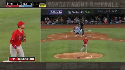 Trea Turner home run reaction