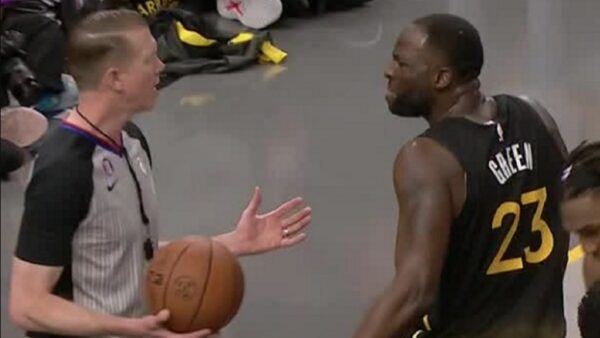 Draymond Green with Ed Malloy