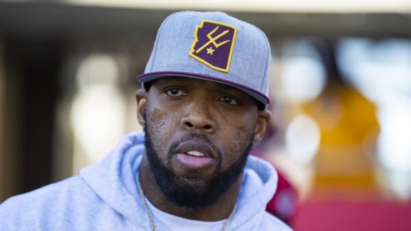 Terrell Suggs at an Arizona State game