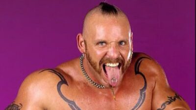 Darren Drozdov in a wrestling photo