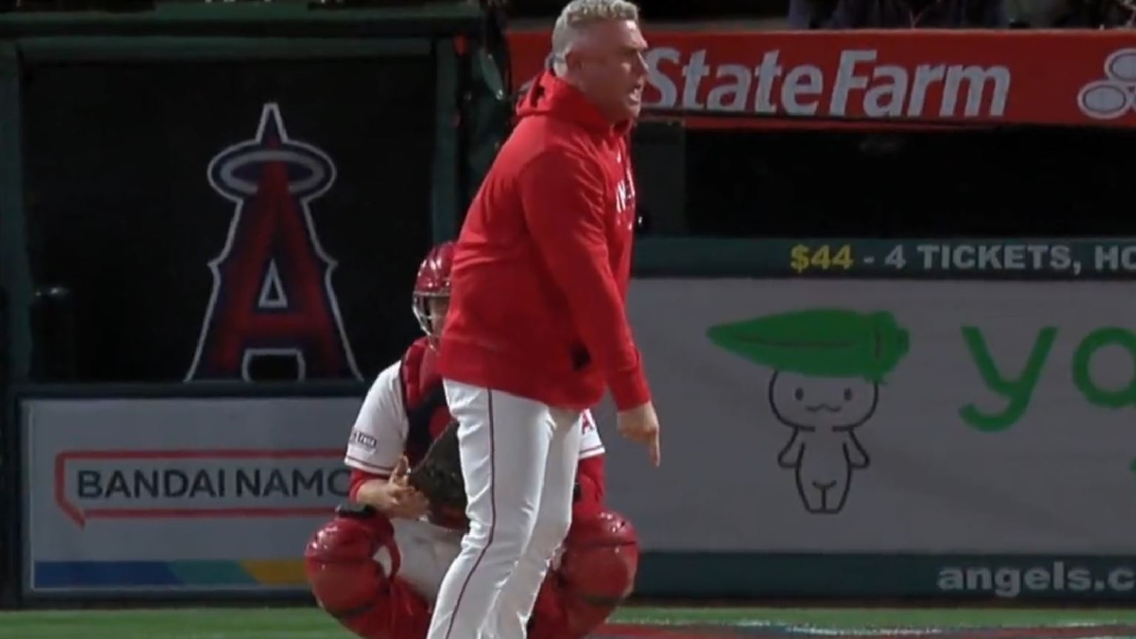 Angels manager Phil Nevin brings the theatrics after being ejected by ...