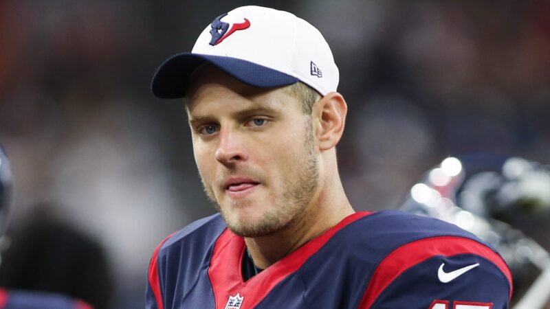 Ryan Mallett in a Texans hat
