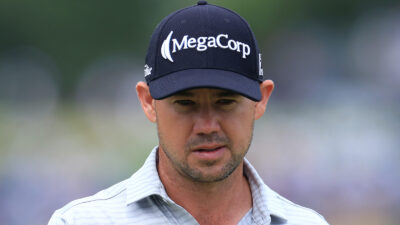 Brian Harman during a tournament