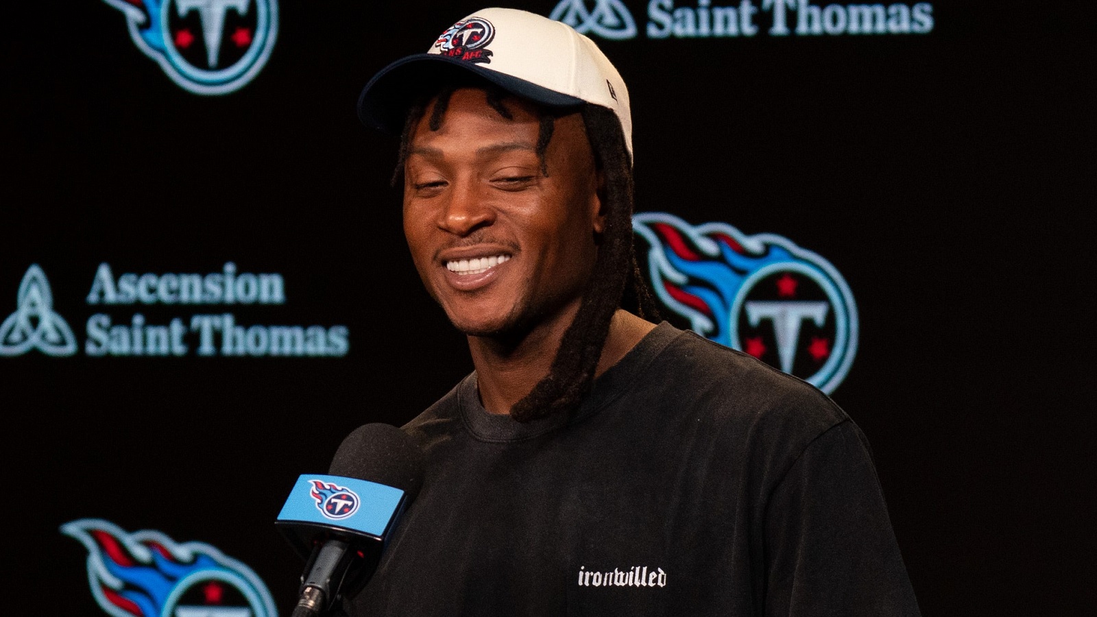 Titans' DeAndre Hopkins: 'Giants didn't want me' in free agency