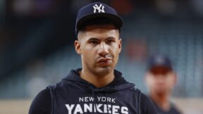 Gleyber Torres before a game