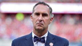 John Mozeliak during a ceremony