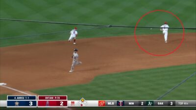 Luis Rengifo not hustling