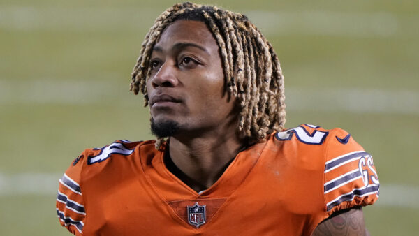 Buster Skrine without a helmet
