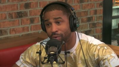 Fred Smoot during an interview