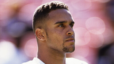 Sean Dawkins on the sideline