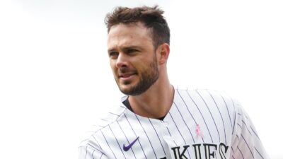 Kris Bryant in a Rockies uniform