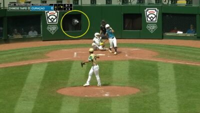 Little League World Series camera shatter