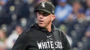 Pedro Grifol managing the White Sox