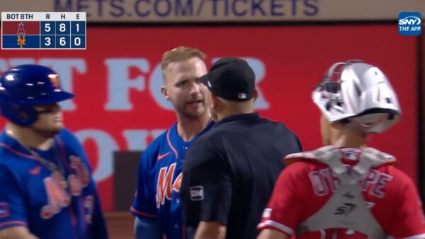 Pete Alonso looking upset