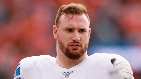 Frank Ragnow during a game