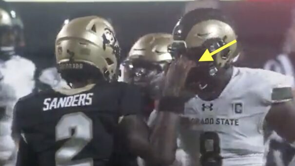 Shedeur Sanders Pulled Dirty Move During Colorado State Game