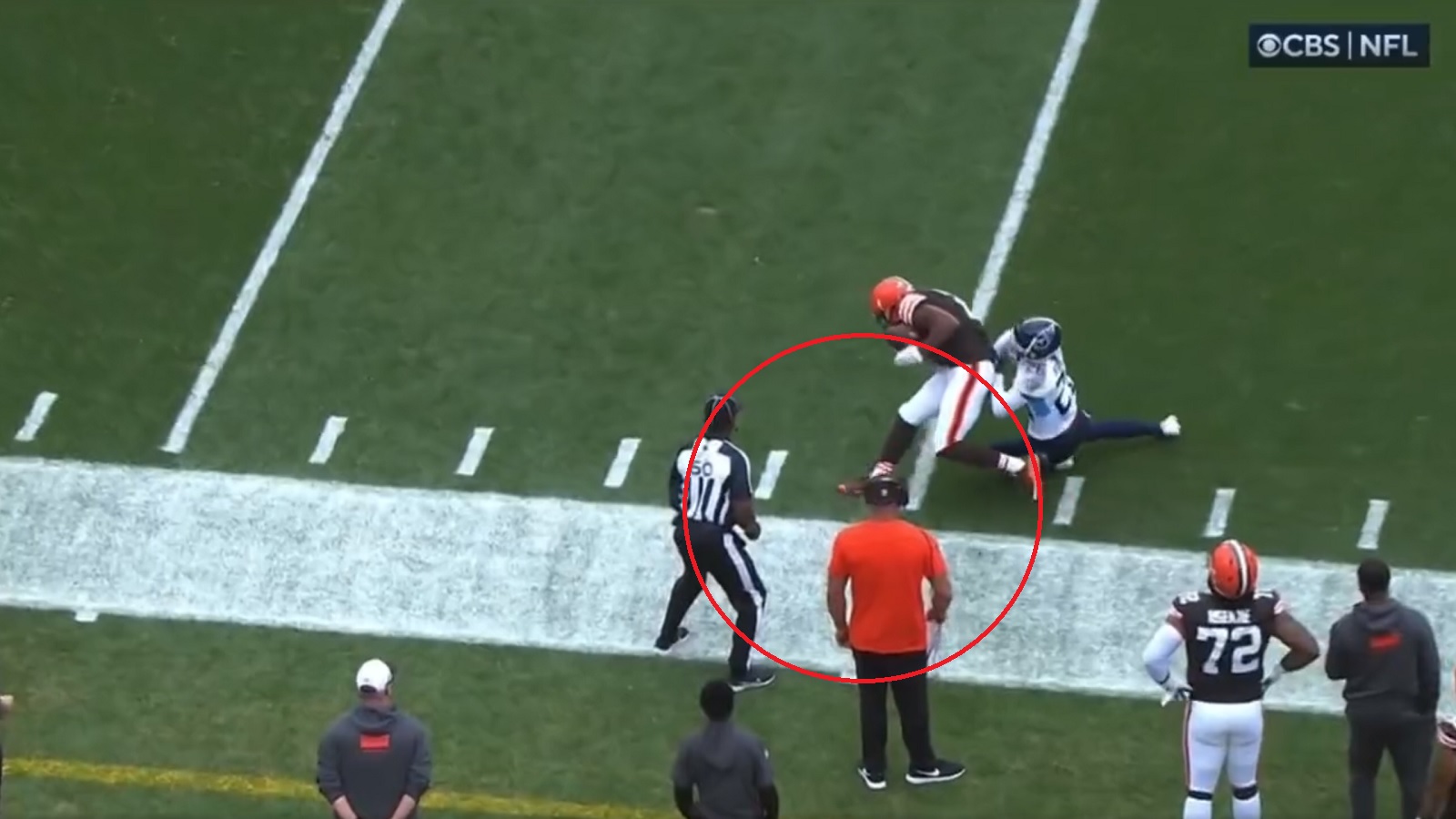 Bengals fans upset over no block in back penalty call on punt return