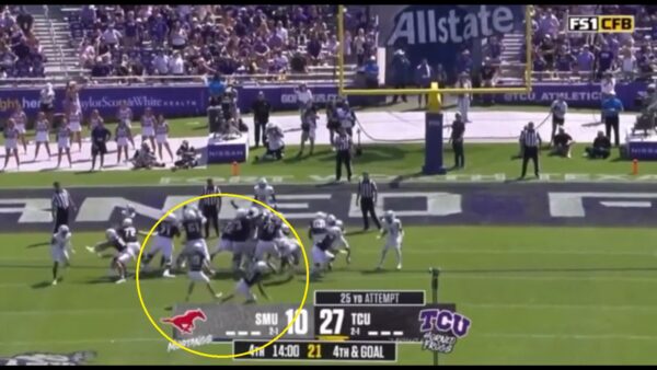 TCU fake field goal