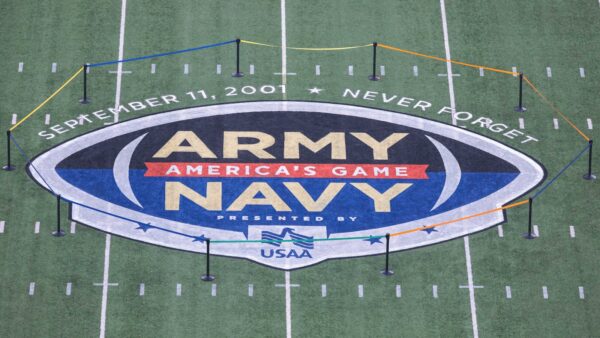 Field logo for the Army Navy game