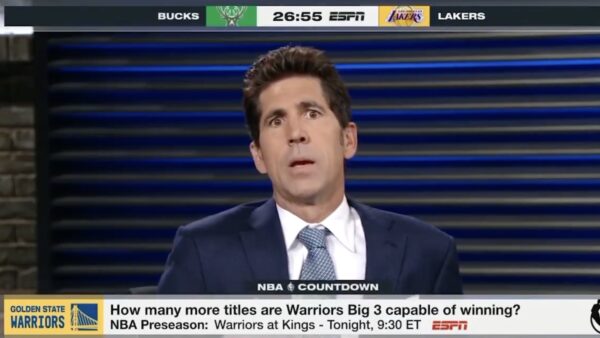 Former Warriors executive Bob Myers on ESPN's "NBA Countdown"