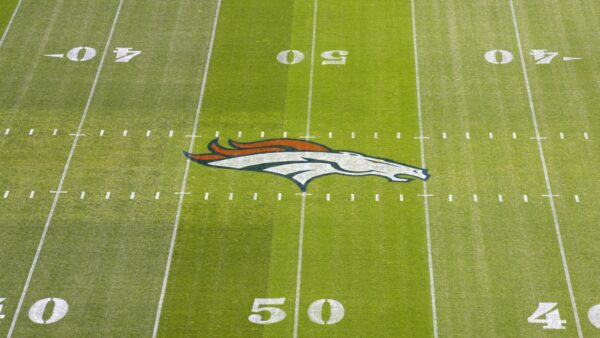 Broncos field logo