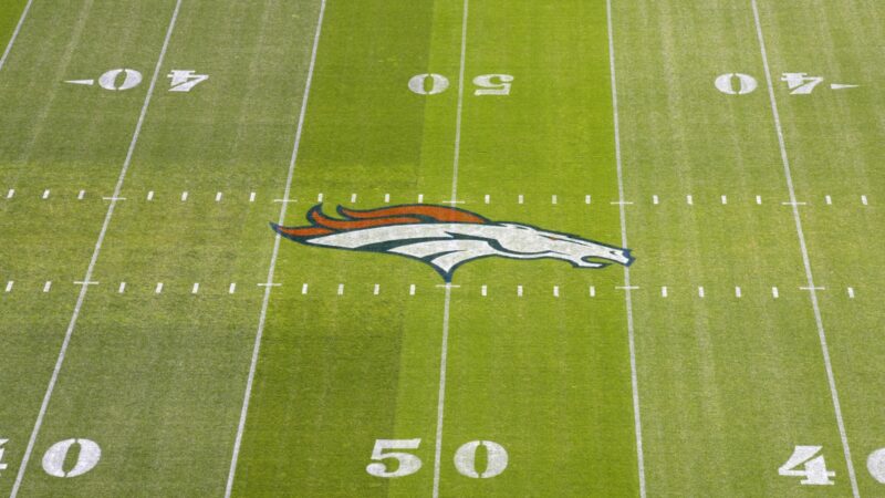 Broncos field logo