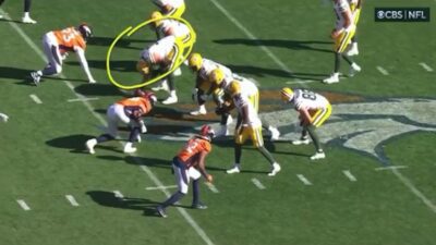 Packers called for a false start