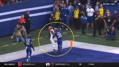 Colts pass interference call