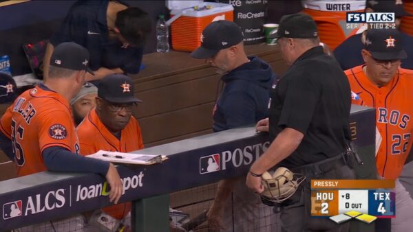 Dusty Baker angry