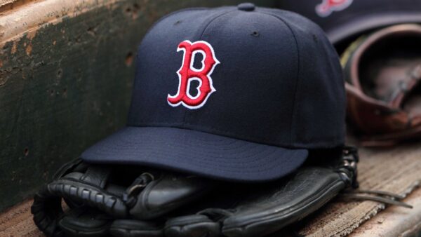 A Boston Red Sox hat