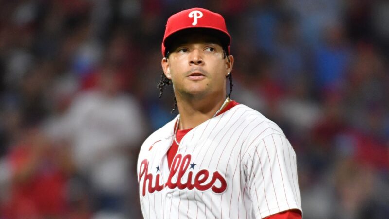 Taijuan Walker in a Phillies uniform