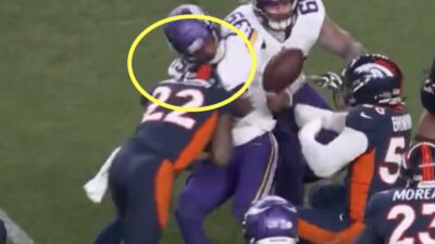 Kareem Jackson delivers a big hit on Josh Dobbs