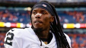 Martavis Bryant playing for the Raiders