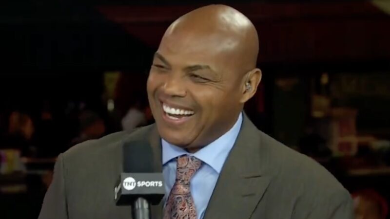 Charles Barkley laughing