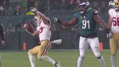 Christian McCaffrey flops