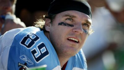 Frank Wycheck on the sideline