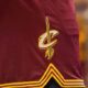A Cleveland Cavaliers logo on shorts