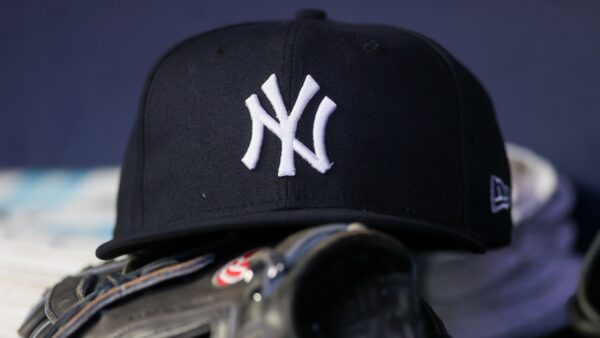 A Yankees hat