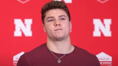 Chubba Purdy at a press conference